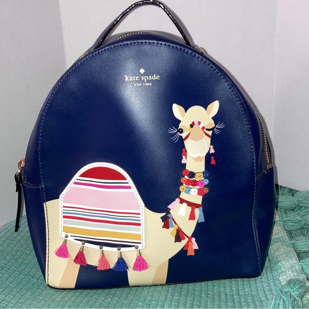 Kate Spade Spice things up Camel backpack